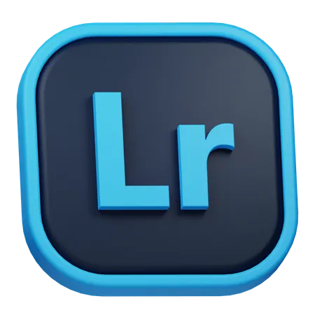 Adobe lightroom  3D Icon