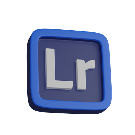 Adobe lightroom  3D Icon