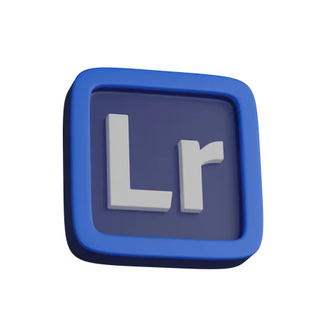 Adobe lightroom  3D Icon