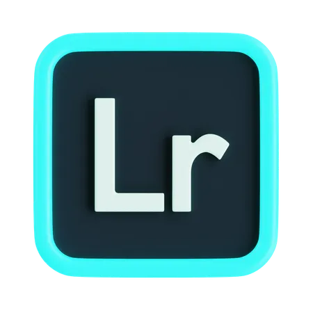 Adobe Lightroom  3D Icon