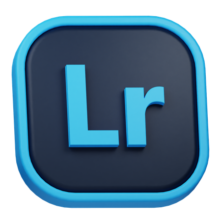 Adobe lightroom  3D Icon