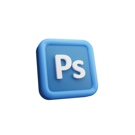 Adobe Photoshop  3D Icon