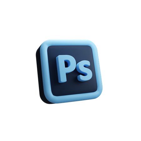 Adobe Photoshop  3D Icon