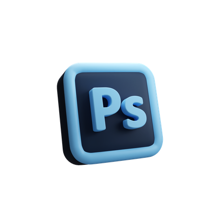 Adobe Photoshop  3D Icon
