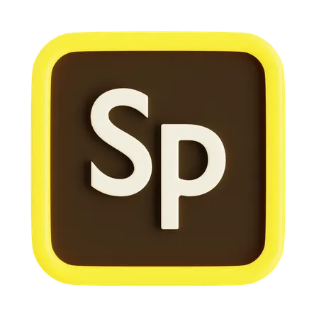 Adobe Spark  3D Icon