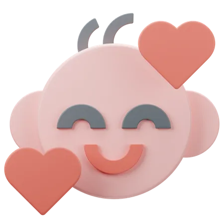 Adorable bebe  3D Icon