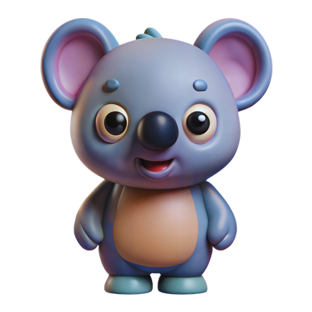 Adorable Koala  3D Icon