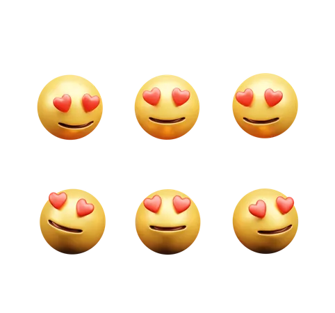 Emoji adorável  3D Icon