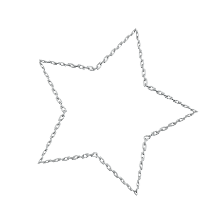 Adorno de estrella  3D Icon