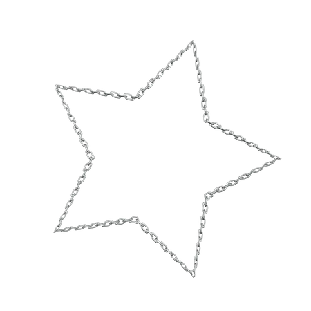 Adorno de estrella  3D Icon