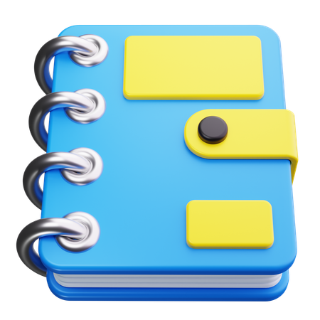 Adressbuch  3D Icon