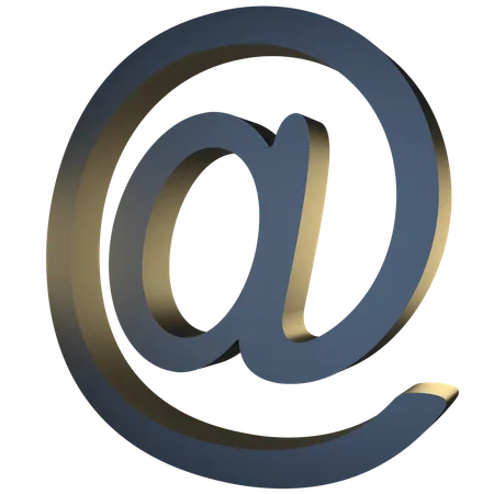 Adresse e-mail  3D Icon