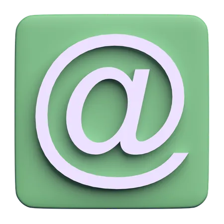 Adresse e-mail  3D Icon