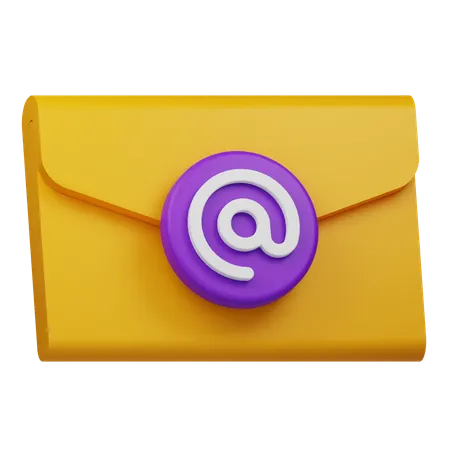 Adresse e-mail  3D Icon