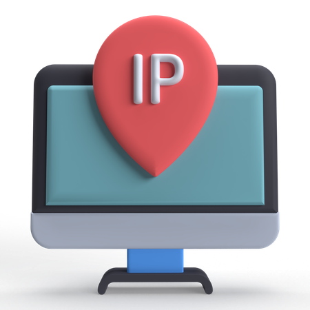 Adresse IP  3D Icon