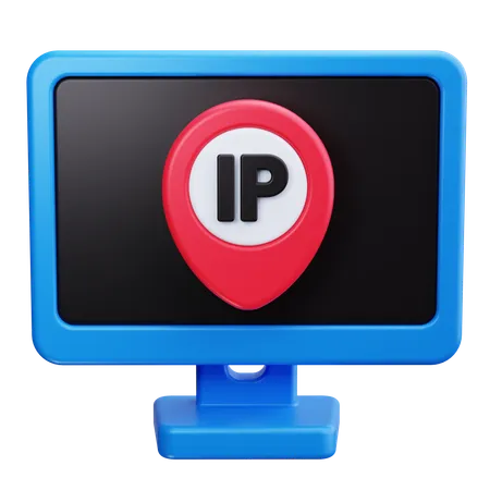 Adresse IP  3D Icon