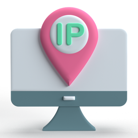 Adresse IP  3D Icon