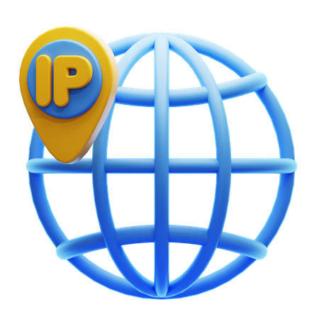 Adresse IP  3D Icon