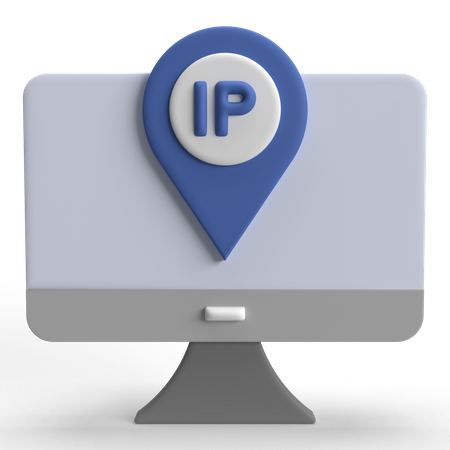 Adresse IP  3D Icon
