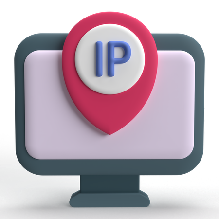 Adresse IP  3D Icon