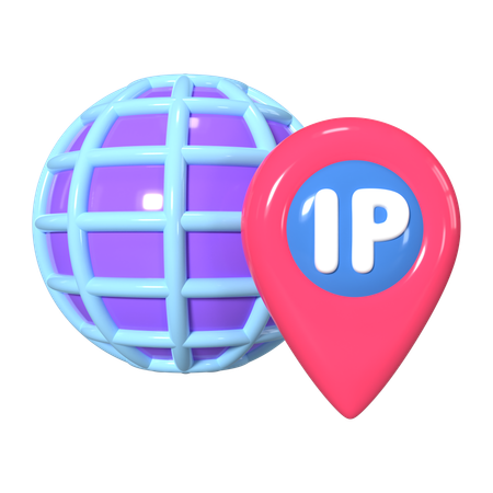 Adresse IP  3D Icon