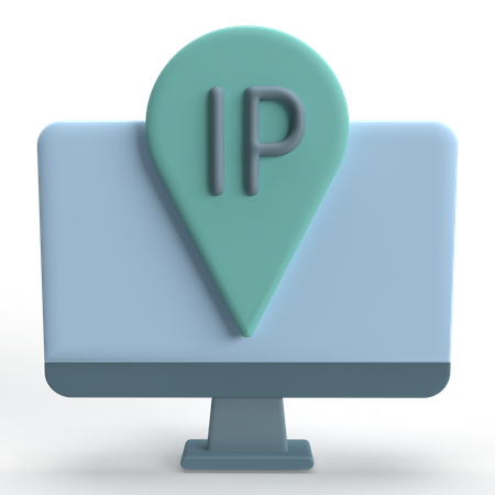 Adresse IP  3D Icon