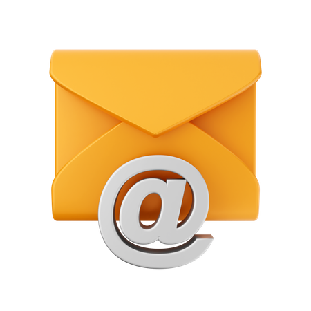 Adresse mail  3D Icon