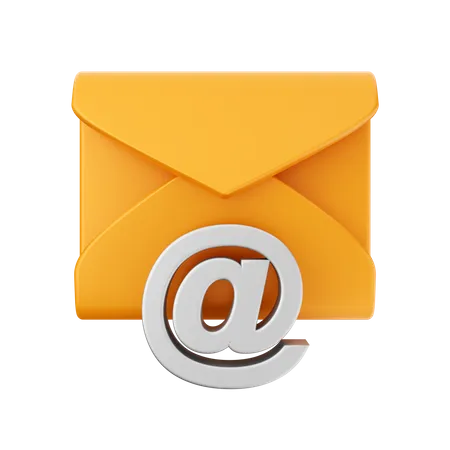 Adresse mail  3D Icon