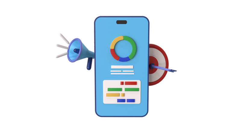 Ads analysis  3D Icon
