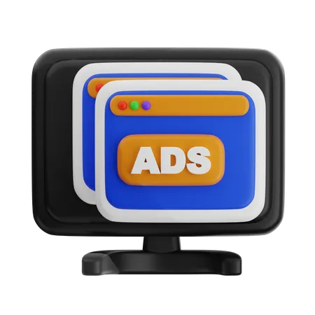 Ads Campaign  3D Icon