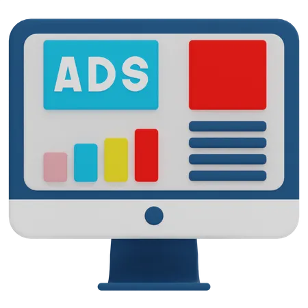 Ads Campaign 3D Illustration