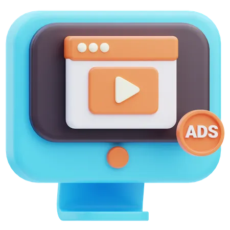 Ads Campign 3D Icon