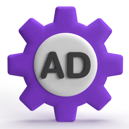 Ads Management  3D Icon