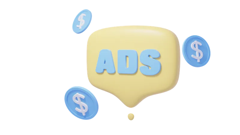 Advertising And E Commerce 3D Icon