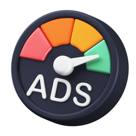 ADS Performance  3D Icon