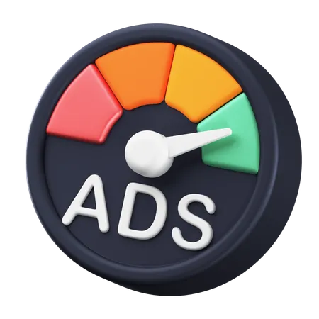 ADS Performance  3D Icon