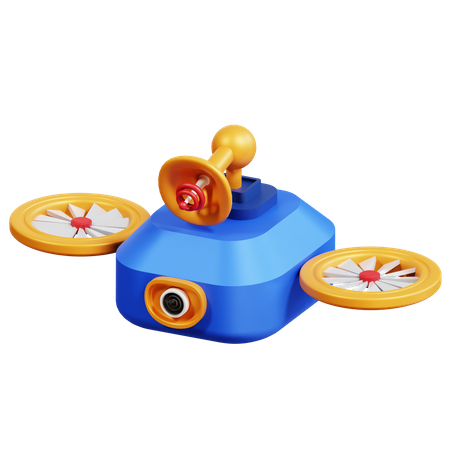 Advance Military Drone  3D Icon