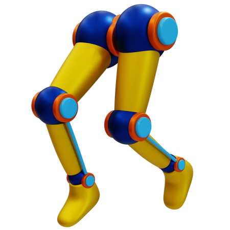 Advanced Prosthetic Leg  3D Icon