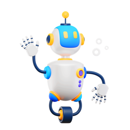 Advanced Robot 3D Icon