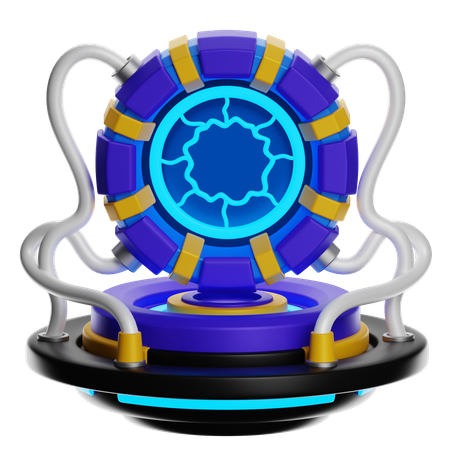 高度な科学機器  3D Icon