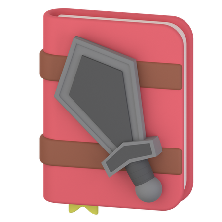 Adventure Book  3D Icon