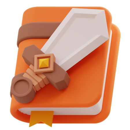 Adventure Book  3D Icon