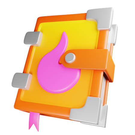 Adventure Book  3D Icon