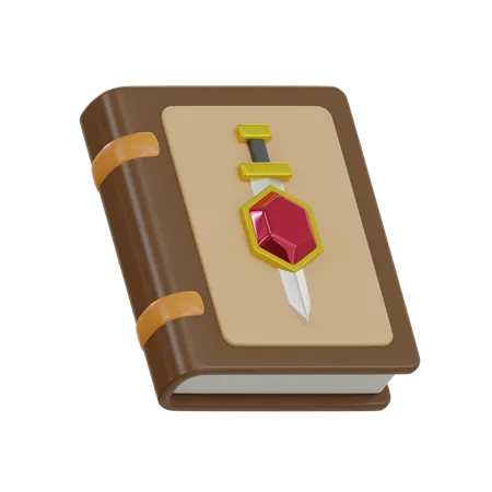 Adventure Book  3D Icon
