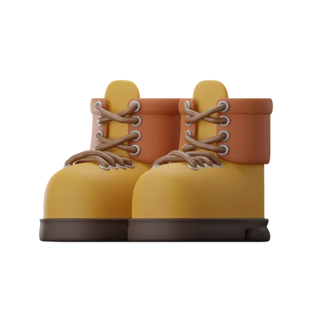 Adventure Boots  3D Icon