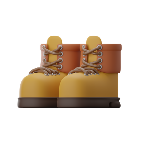 Adventure Boots  3D Icon