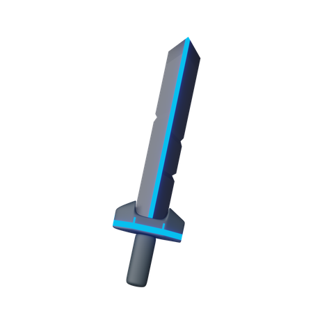 Adventure Sword  3D Illustration