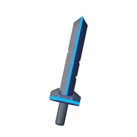 Adventure Sword  3D Illustration