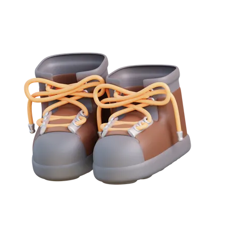 Adventurous Boots  3D Icon