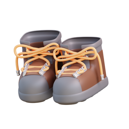 Adventurous Boots 3D Icon